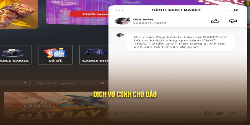 Dịch vụ CSKH chu đáo