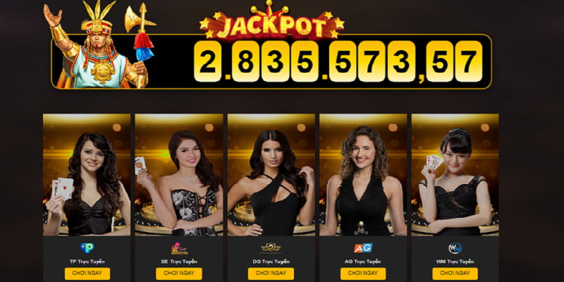 Sảnh Casino đỉnh cao với kho game đồ sộ