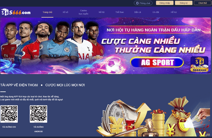 S666 Nhà cái uy tín hàng đầu trong lĩnh vực cá cược trực tuyến